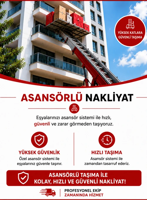 balıkesir asansörlü nakliyat